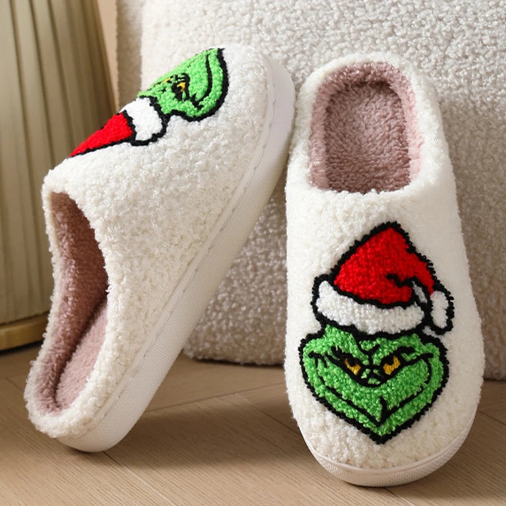Funny Christmas Cozy Slippers
