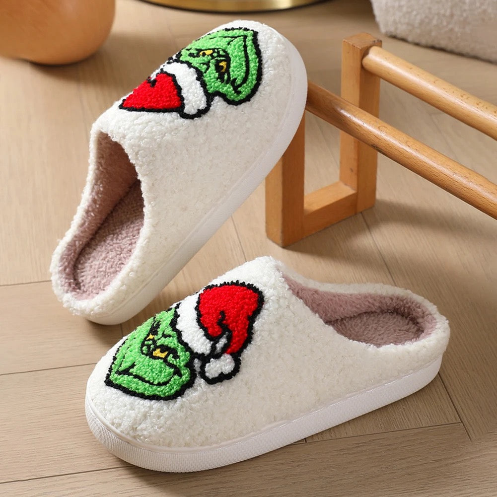 Funny Christmas Cozy Slippers