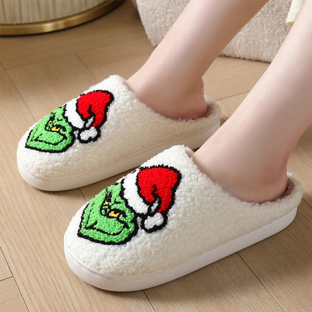 Funny Christmas Cozy Slippers