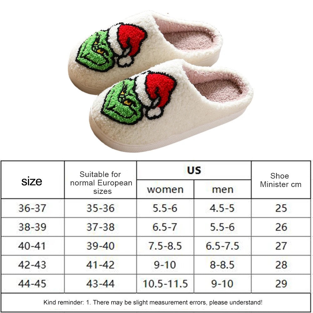 Funny Christmas Cozy Slippers