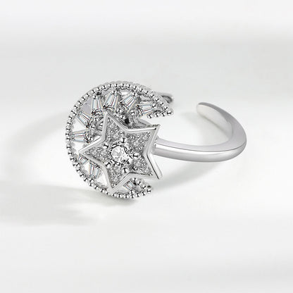 Moon & Star Anti-Stress Ring