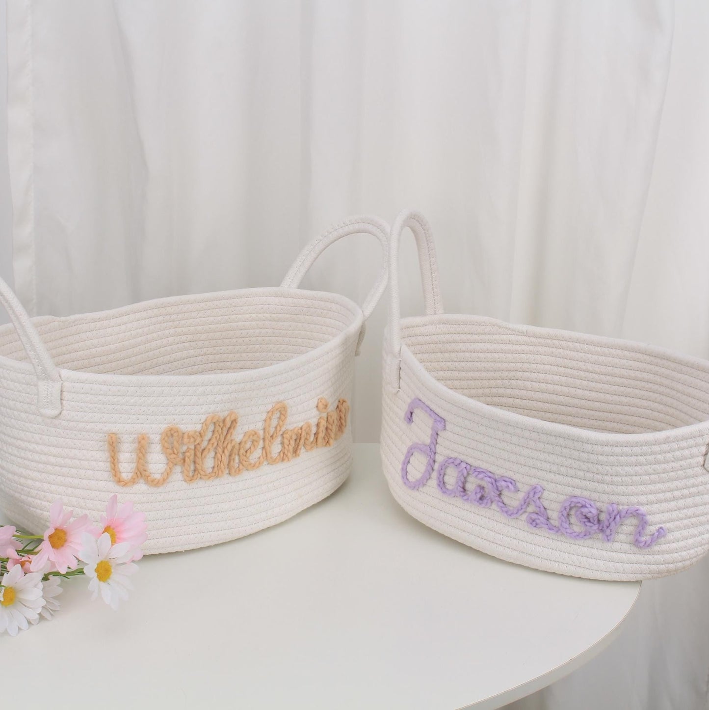 Personalized Baby Basket