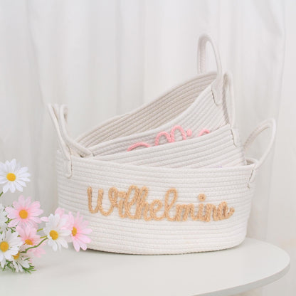 Personalized Baby Basket