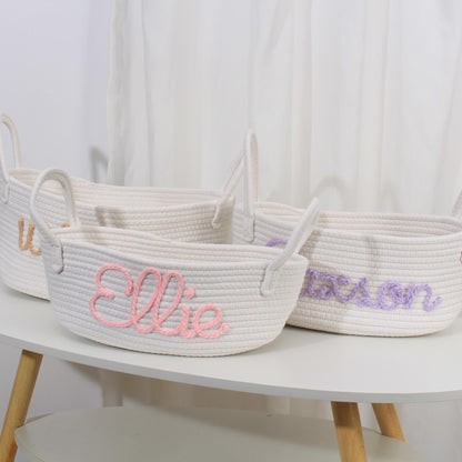 Personalized Baby Basket