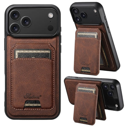 iPhone 17 Pro Leather Wallet Case with Card Holder