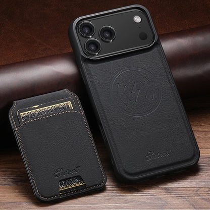 iPhone 17 Pro Leather Wallet Case with Card Holder