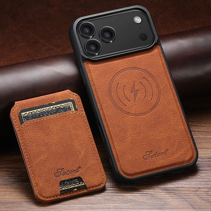 iPhone 17 Pro Leather Wallet Case with Card Holder