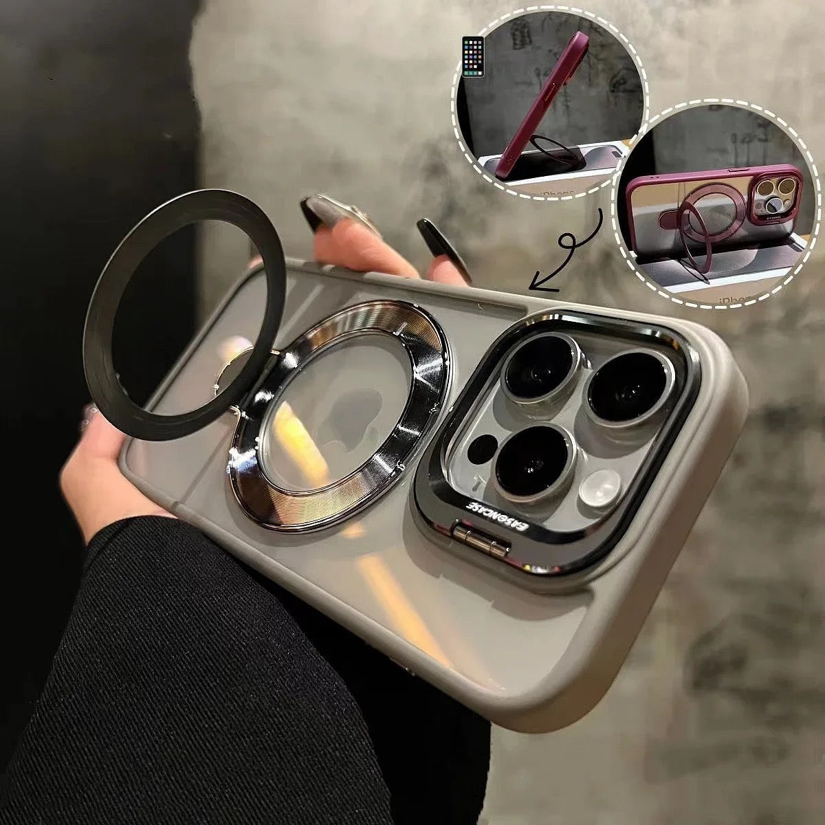Magnetic Kickstand Case for iPhone 17 Series