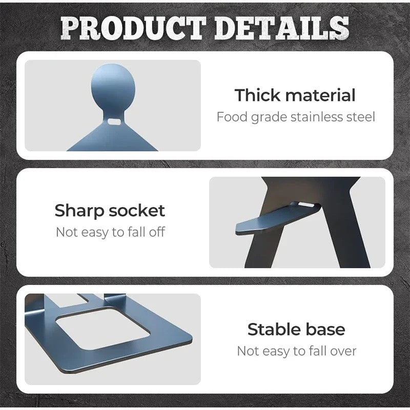 Multi-Purpose BBQ Grill Stand