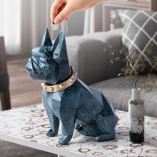 Max the Frenchie Money Piggy Bank