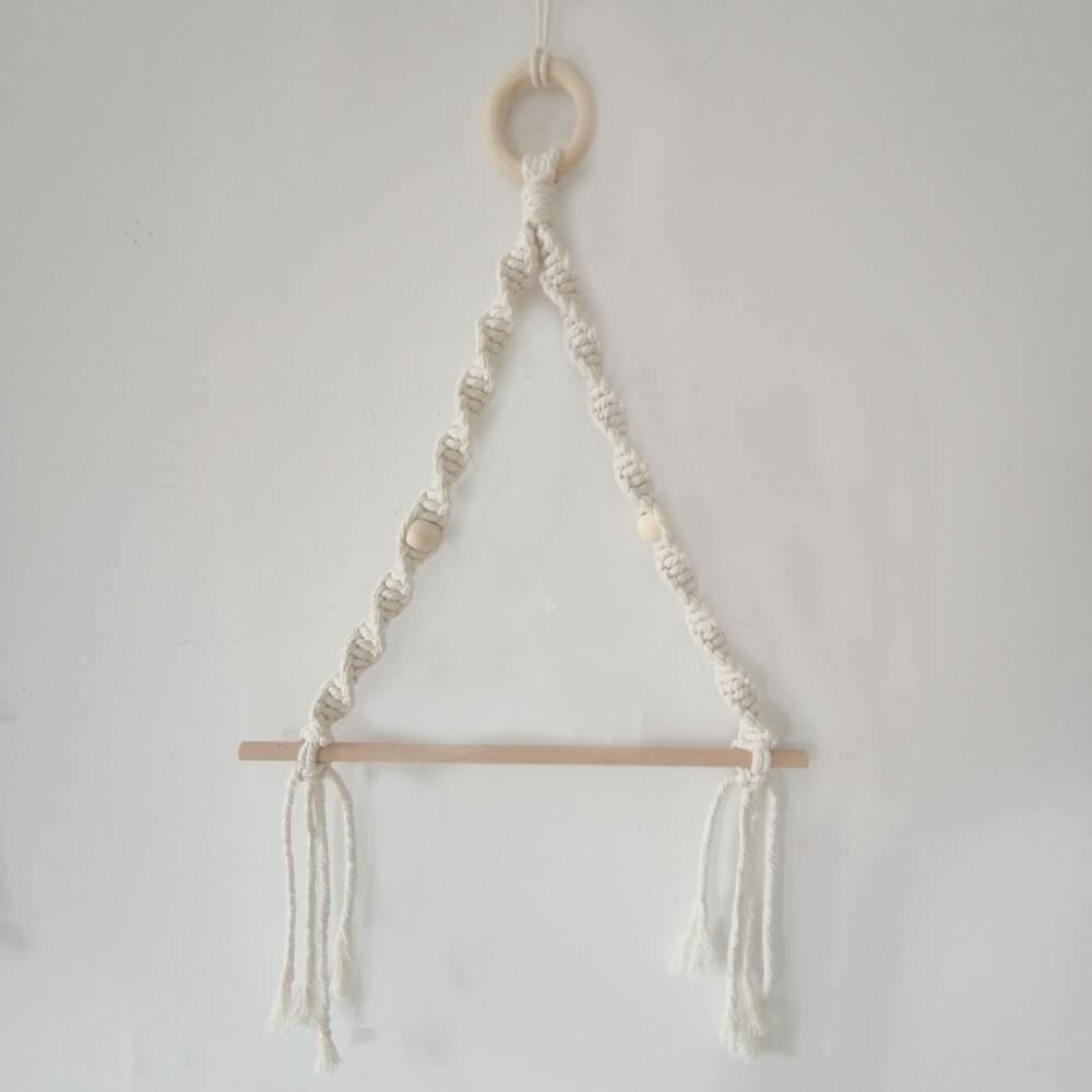 Macrame Paper Towel Organizer